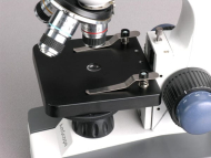 AmScope M150C-SP14-CLS-50P100S-WM M150 Series Portable Monocular Student Compound Microscope 40X-1000X Magnification With LED + Slide Preparation Kit + Microscope Book + 50 Blank Slides + Cleaning Fluid (4)