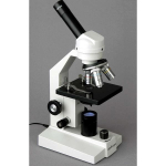 AmScope M200B-LED-E2 M200 Series Monocular LED Student Compound Microscope 40X-800X Magnification w/ 2MP Digital Camera (3)