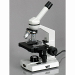 AmScope M600C-E1 M600 Series Advanced Student Monocular Compound Microscope 40X-2500X Magnification With 3D Stage and 1MP USB Camera (2)