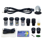 AmScope MD827S30L-A189A 40X-2000X 3MP Digital Integrated Microscope w/ LED Illumination + Fitted Hard Case (6)