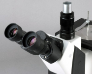 AmScope ME1200TC-HD205 ME1200 Series Inverted Metallurgical Trinocular Compound Microscope 50X-1250X Magnification with 1080p HDMI Camera with WiFi (3)
