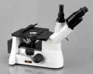 AmScope ME1400T-INF-10M3 ME1400 Series Inverted Plan Optics Infinity-Corrected Polarizing Metallurgical Trinocular Compound Microscope 50X-500X w/ w/ 10MP USB 3.0 C-mount Camera (3)