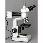 AmScope ME300TZC ME300 Series Metallurgical Trinocular Compound Microscope 40X-2500X Magnification (7)