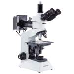 AmScope ME580T-PZ-2L ME508 Series Compact Trinocular Metallurgical Compound Microscope Dual Illumination Polarized Light w/Optional Digital Camera (7)