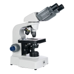AmScope B450C-SP 40X-2500X LED Semi-Plan Compound Microscope w/ 3D 2-Layer Mechanical Stage (1)