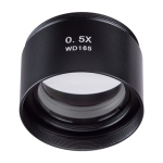 AmScope SM05 0.5X Barlow Lens For SM Series Stereo Microscopes (48mm) (2)