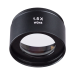 AmScope SM15 1.5X Barlow Lens for SM and/or SW Stereo Microscopes (48mm) (2)