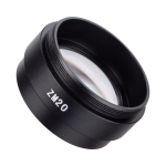 AmScope ZM20 2X Barlow Lens For ZM, SM, and SW Series Stereo Microscopes (48mm) (0)