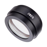 AmScope ZM20 2X Barlow Lens For ZM, SM, and SW Series Stereo Microscopes (48mm) (1)