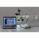 AmScope MU1803-HS 18MP USB 3.0 High-speed Color CMOS C-Mount Microscope Camera with Reduction Lens and Calibration Slide (1)