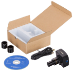 AmScope MU1003 10MP USB 3.0 Color CMOS C-Mount Microscope Camera with Reduction Lens (1)