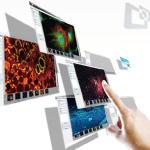 AmScope CP150-V220 9.7" Touchscreen 5MP Imaging System with Android OS, Wi-Fi and HDMI for Microscopes (4)