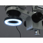 AmScope SM-4TZ-144A SM-4T Series 3.5X-90X Trinocular Stereo Zoom Microscope w/Multi-Zone 144 LED (1)