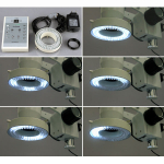 AmScope LED-80AM 80-LED 8-Zone Lighting-Direction-Variable Microscope Ring Illuminator (2)