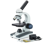 AmScope M150C-MS M150 Series Portable LED Monocular Student Compound Microscope 40X-1000X Magnification With Mechanical Stage (6)