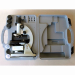 AmScope M60C-ABS-PS25-WM M60 Series Student Metal Compound Microscope 40x-1000x Magnification with ABS Case, 25pc Specimens and Book (2)