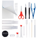 AmScope SP-15 35-Piece Essential Microscope Specimen Toolkit (1)