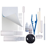 AmScope M50C-SE100-B14-WM IQCrew 20X Stereo Microscope and 1000X Compound Microscope for Kids and Students w/ Slide Prep Kit and Book (3)