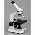 AmScope M220C-E5 M220 Series Monocular LED Compound Microscope 40X-1000X Magnification w/ 5MP Digital Camera (3)