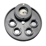 AmScope PCT Turret Phase-Contrast and Brightfield Kit for Compound Microscopes (3)
