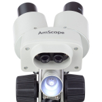 AmScope SE100-LED IQCrew Kid's SE100 Series Portable Battery-Powered Stereo Microscope 20X Magnification w/ LED Light (2)