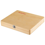 AmScope PS25-WBX4 4 Pack Microscope Slide Wooden Box Holding 25 Piece Slides (1)