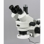 AmScope SM-3TZZ-54S SM-3 Series Zoom Trinocular Stereo Microscope 3.5X-180X Magnification on Single Arm Boom Stand w/ 54 LED Light (4)