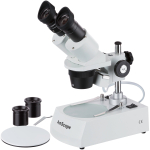 AmScope SE306R-BKI-INST Student Stereo Microscope 20X-40X Magnification w/ Premium 9pc 3D Insect Specimen Kit, Nat Geo Insect Book and Optional Camera (5)