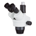 AmScope SM745T 7X-45X Trinocular Zoom Stereo Microscope Head (2)