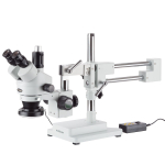 AmScope SM-4TZ-144A SM-4T Series 3.5X-90X Trinocular Stereo Zoom Microscope w/Multi-Zone 144 LED (0)