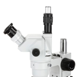 AmScope ZM-1TN ZM-1 Series Zoom Trinocular Stereo Microscope 6.7X-45X Magnification on Compact Table Stand (1)