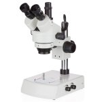 AmScope SM-2T-V331 7X-45X Dual Lit Halogen Trinocular Stereo Zoom Microscope (0)