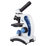 AmScope M162C-2L-SP14-V287 M162 Series Portable Dual Light Glass Lens Metal Frame Student Monocular Compound Microscope 40X-1000X Magnification with and Slide Kit (3)
