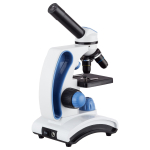 AmScope M162C-2L-SP14-V287 M162 Series Portable Dual Light Glass Lens Metal Frame Student Monocular Compound Microscope 40X-1000X Magnification with and Slide Kit (4)