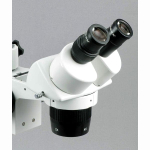 AmScope SW-2B13 SW-2 Series Super Widefield Binocular Stereo Microscope 10X-30X Magnification on Pillar Stand w/ Top, Bottom Lights (4)