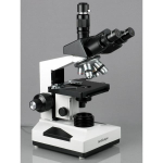 AmScope T490B-PCS-5MBI T490 Series Phase-Contrast Simul-Focal Trinocular Compound Microscope 40X-2000X Magnification with 20W Halogen, 5.3MP (6)