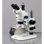AmScope LED-80M 80-LED Microscope Ring Light w Heavy-Duty Metal Box and Adapter (4)