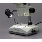 AmScope ZM-2B Ultimate Zoom Binocular Stereo Microscope 6.7X-45X Magnification on Pillar Stand w/ Two Lights (3)