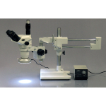 AmScope LED-80M 80-LED Microscope Ring Light w Heavy-Duty Metal Box and Adapter (3)