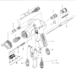 Anest Iwata 93930090 W71/71N Air Valve Seat Set (1)
