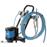 Anest Iwata 140009A0 ICON-M233N-H2 30:1 Multi Spray Kit, Cart, Hopper (0)
