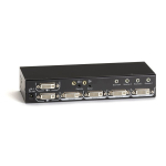 Black Box AC1125A DVI Matrix Switch with Audio and RS232 Control - 4X2 (1)