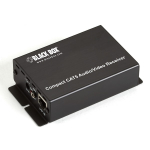 Black Box AC155A-R3 Compact Cat5 Audio/Video Receiver (0)