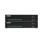 Black Box AMS9204A KVM Extender - Displayport 1.2 4K60, USB HID, Single-Mode Fiber (1)