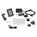 Black Box AVS-CTRL8 Wallplate Control Panel RS-232, 8-Button (1)