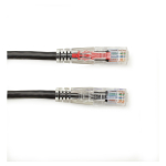 Black Box C5EPC70-BK-100 CAT5e 350-MHz Locking Snagless Stranded Ethernet Patch Cable - Unshielded (UTP), CM PVC (RJ45 M/M), Black, 100-ft. (30.4-m) (2)