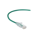 Black Box C6APC28-GN-12 CAT6A 500-MHz Snagless 28AWG Stranded Ethernet Patch Cable - Unshielded (UTP), CM PVC (RJ45 M/M), Green, 12-ft. (3.7-m) (0)