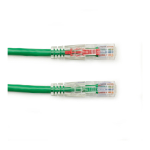 Black Box C6PC70-GN-15 CAT6 550-MHz Locking Snagless Stranded Ethernet Patch Cable - Unshielded (UTP), CM PVC (RJ45 M/M), Green, 15-ft. (4.6-m) (1)