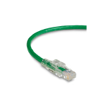 Black Box C6PC70-GN-15 CAT6 550-MHz Locking Snagless Stranded Ethernet Patch Cable - Unshielded (UTP), CM PVC (RJ45 M/M), Green, 15-ft. (4.6-m) (0)