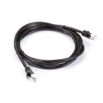 Black Box CAT6APCS-010-BK GigaTrue CAT6A 500-MHz Stranded Ethernet Patch Cable - Shielded (F/UTP), CM PVC (RJ45 M/M), Black, 10-ft. (3.0-m) (1)